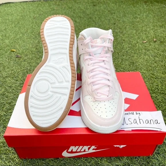 Nike dunk high pastel pink shoes - Picture 4 of 4